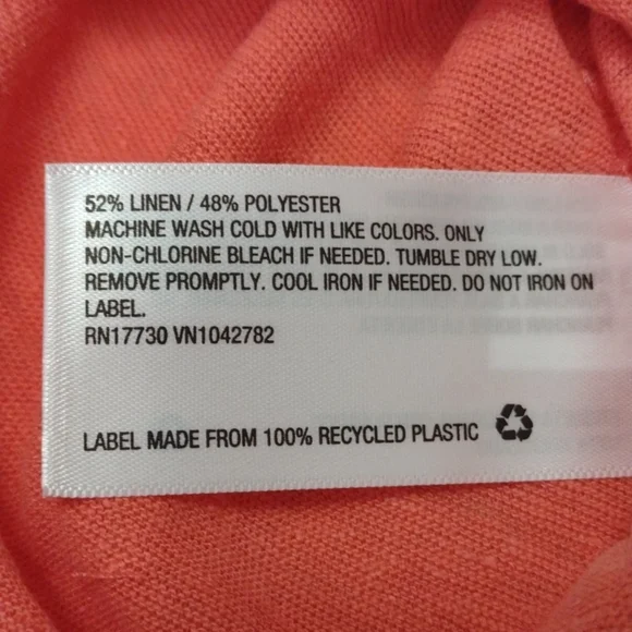 NWT Ava & Viv Sleeveless Orange Tanktop - Picture 6 of 6